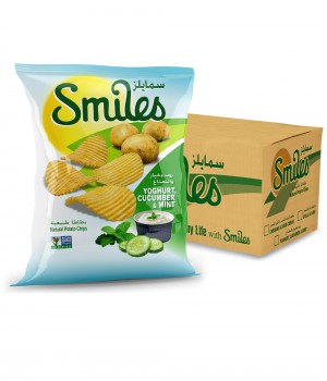 SMILES - YOGHURT, CUCUMBER & MINT 33GmX40Pcs