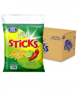 STICKS CHILLI & LIME - 18GmX100Pcs